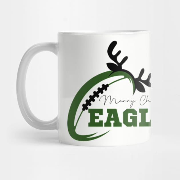 eagles football merry christmas by soft and timeless